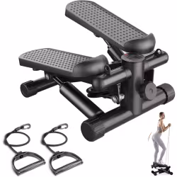 Mini Stepper With Resistance Band Mini Stepper With Resistance Band