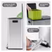 60 Liter Stainless Steel Trash Can