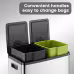 60 Liter Stainless Steel Trash Can