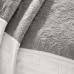 7 Piece Quilt Set With Euro Shams And Throw Pillows Beige King Cal King