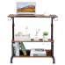 Retro Brown Adjustable Computer Desk Retro Brown Adjustable Computer Desk