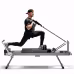 Pilates Core Bed, Foldable Home High Quality, Yoga Studio Same Commercial Fitness Equipment, Black