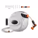 VEVOR Retractable Hose Reel Water Hose Reel Swivel Wall-Mounted