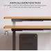 Electric Standing Desk Whole Piece Adjustable Height Desk Home Office Computer Workstation Sit Stand Up Desk