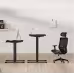 Electric Standing Desk Whole Piece Adjustable Height Desk Home Office Computer Workstation Sit Stand Up Desk