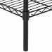 Four Layer - Metal Storage Rack Without Wheels, Black Spray Painted Four Layer - Metal Storage Rack Without Wheels, Black Spray Painted