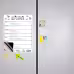 Magnetic Fridge Message Board, Having A Super Large Writing Area And Made With Fine Craftsmanship, An Essential Single Item For The Kitchen.