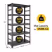 Two Sided Fence Style, Storage Rack And Shelf