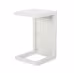 CAPE CORAL ALU C-SHAPED TABLE GREY