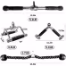 Multi-functional Power Cage, Home Adjustable Pullup Squat Rack Capacity Comprehensive Fitness Barbell Rack