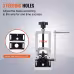 VEVOR Manual Wire Stripping Machine, Copper Stripper With Hand Crank Or Drill Powered, Visible Stripping Depth Reference, Portable Aluminum Frame Wire Peeler For Scrap Copper Recycling