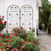 2 Pack Metal Garden Trellis Rustproof Trellis For Climbing Plants Outdoor Flower Support Brown
