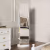 Full Ength Mirror, Rubber Wood Mirror 65.7x17.7 Inches Mirror Width 13.7 Inches Large Full Length Mirror Easy To Dress Organize And Place In The Bedroom Living Room Office Cloakroom Full Ength Mirror, Rubber Wood Mirror 65.7x17.7 Inches Mirror Width 13.7 Inches Large Full Length Mirror Easy To Dress Organize And Place In The Bedroom Living Room Office Cloakroom