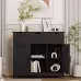 Storage Cabinet, Wooden Floor Cabinet, Storage Cabinet With Drawers And Shelves, Living Room, Bedroom, Bathroom Furniture, Home Decoration Cabinet
