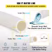 VEVOR PEX Pipe, 1 Inch X 500 FT PEX Tubing, Non Oxygen Barrier White PEX-B Pipe, Flexible PEX Water Line For RV Sewer Hose, Plumbing, Radiant Heating