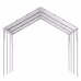 VEVOR 10 X 20 Ft Carport Replacement Canopy Cover, Garage Top Tent Shelter Tarp Heavy-Duty Waterproof & UV Protected, Easy Installation With 40 Ball Bungeess Only Top Cover, Frame Not Include, White VEVOR 10 X 20 Ft Carport Replacement Canopy Cover, Garage Top Tent Shelter Tarp Heavy-Duty Waterproof & UV Protected, Easy Installation With 40 Ball Bungeess Only Top Cover, Frame Not Include, White