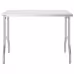 VEVOR Commercial Worktable Workstation 48 X 24 Inch Folding Commercial Prep Table, Heavy-duty Stainless Steel Folding Table With 661 Lbs Load, Kitchen Work Table, Silver Stainless Steel Kitchen Island VEVOR Commercial Worktable Workstation 48 X 24 Inch Folding Commercial Prep Table, Heavy-duty Stainless Steel Folding Table With 661 Lbs Load, Kitchen Work Table, Silver Stainless Steel Kitchen Island