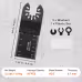VEVOR 50PCS Oscillating Saw Blades, Universal Quick Release Oscillating Saw Blades, Multitool Tool Blades For Wood Plastic Aluminum,