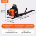 VEVOR Backpack Leaf Blower, 52CC 2-Cycle Leaf Blower With 1.37L Fuel Tank, 480CFM Air Volume 175MPH Speed, Ideal For Lawn Care, Leaf Cleaning, And Snow Removal VEVOR Backpack Leaf Blower, 52CC 2-Cycle Leaf Blower With 1.37L Fuel Tank, 480CFM Air Volume 175MPH Speed, Ideal For Lawn Care, Leaf Cleaning, And Snow Removal