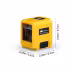Laser Level, Rechargeable Lithium Battery Level Tool, Self-Leveling Green Cross Line Laser For Picture Hanging, Tiling, Home Renovation, Includes Folding Magnetic L-Bracket & Carry Pouch Laser Level, Rechargeable Lithium Battery Level Tool, Self-Leveling Green Cross Line Laser For Picture Hanging, Tiling, Home Renovation, Includes Folding Magnetic L-Bracket & Carry Pouch