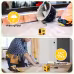Laser Level, Rechargeable Lithium Battery Level Tool, Self-Leveling Green Cross Line Laser For Picture Hanging, Tiling, Home Renovation, Includes Folding Magnetic L-Bracket & Carry Pouch