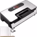 Vacuum Sealer Machine, 90Kpa 130W Powerful Dual Pump And Dual Sealing, Dry And Moist Food Storage, Automatic And Manual Air Sealing System With Built-in Cutter, With Seal Bag And External Hose