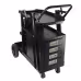 Welding Cart, 2Tier 4 Drawers Welder Cart With 265 LBS Weight Capacity, Swivel Wheels, Tank Storage Safety Chains, Heavy Duty Rolling MIG Welder Cart For Mig Welder And Plasma Cutter