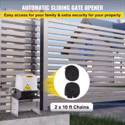 Automatic Sliding Gate Opener 1400LBS With 2 Remote Controls, Gate Operator Hardware Kit For Security, Move Speed 40ft Per Min, Electric Rolling Driveway Slide Gate Motor Automatic Sliding Gate Opener 1400LBS With 2 Remote Controls, Gate Operator Hardware Kit For Security, Move Speed 40ft Per Min, Electric Rolling Driveway Slide Gate Motor