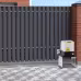 Automatic Sliding Gate Opener 1400LBS With 2 Remote Controls, Gate Operator Hardware Kit For Security, Move Speed 40ft Per Min, Electric Rolling Driveway Slide Gate Motor