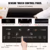 Built In Electric Stove Top, 30.3 X 20.5 Inch 4 Burners, 240V Glass Radiant Cooktop With Sensor Touch Control, Timer & Child Lock Included, 9 Power Levels For Simmer Steam Slow Cook Fry Built In Electric Stove Top, 30.3 X 20.5 Inch 4 Burners, 240V Glass Radiant Cooktop With Sensor Touch Control, Timer & Child Lock Included, 9 Power Levels For Simmer Steam Slow Cook Fry