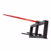 Hay Spear, Bale Spears 1600lbs Loading Capacity, Skid Steer Loader Tractor Attachment With 2pcs Stabilizer Spears, Quick Attach Spike Forks Hay Spear, Bale Spears 1600lbs Loading Capacity, Skid Steer Loader Tractor Attachment With 2pcs Stabilizer Spears, Quick Attach Spike Forks