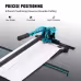 Manual Tile Cutter, 48 Inch, Porcelain Ceramic Tile Cutter With Tungsten Carbide Cutting Wheel, Infrared Positioning, Anti-Skid Feet, Durable Rails For Professional Installers Or Beginners