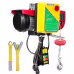 2200 Lbs Wireless Attic Lift, 1600W 110V Electric Hoist With Wireless Remote Control, 40ft Single Cable Lifting Height & Pure Copper Motor, For Garage Warehouse Factory