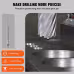 Annular Cutter Set, 6 Pcs Weldon Shank Mag Drill Bits, 1 2 To 1-1 16 Cutting Diameter, 1 Cutting Depth, M2AL High-Speed Steel, With Pilot Pin And Portable Case, For Using With Magnetic Drills