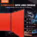 Welding Screen With Frame, 6X 8 3 Panel Welding Curtain Screens, Flame-Resistant Vinyl Welding Protection Screen On 12 Swivel Wheels