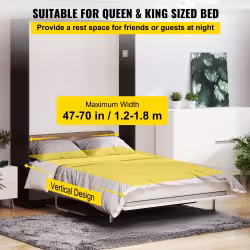 Murphy Mounting Wall Springs Mechanism Heavy Duty Support Hardware DIY Kit For King Queen Bed Murphy Mounting Wall Springs Mechanism Heavy Duty Support Hardware DIY Kit For King Queen Bed