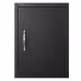 BBQ Access Door, 16W X 22H Inch Single Outdoor Kitchen Door, Cold Plate Flush Mount Door, Wall Vertical Door With Handle, For BBQ Island, Grilling Station, Outside Cabinet