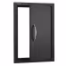 BBQ Access Door, 16W X 22H Inch Single Outdoor Kitchen Door, Cold Plate Flush Mount Door, Wall Vertical Door With Handle, For BBQ Island, Grilling Station, Outside Cabinet BBQ Access Door, 16W X 22H Inch Single Outdoor Kitchen Door, Cold Plate Flush Mount Door, Wall Vertical Door With Handle, For BBQ Island, Grilling Station, Outside Cabinet