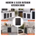 BBQ Access Door, 16W X 22H Inch Single Outdoor Kitchen Door, Cold Plate Flush Mount Door, Wall Vertical Door With Handle, For BBQ Island, Grilling Station, Outside Cabinet BBQ Access Door, 16W X 22H Inch Single Outdoor Kitchen Door, Cold Plate Flush Mount Door, Wall Vertical Door With Handle, For BBQ Island, Grilling Station, Outside Cabinet