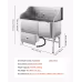 61 Inch Dog Grooming Bath Tub Stainless Steel W Ramp Water Filter