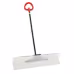 Plastic Snow Pusher Shovel 36in Heavy Duty Snow Plow For Driveway Ergonomic Grip