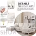 GOMYWAY Sectional Couches For Living Room Modular Sofa With Double Chaise U- Shaped Sofa Set With Chenille Fabric For Home Furniture GOMYWAY Sectional Couches For Living Room Modular Sofa With Double Chaise U- Shaped Sofa Set With Chenille Fabric For Home Furniture