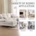 GOMYWAY Sectional Couches For Living Room Modular Sofa With Double Chaise U- Shaped Sofa Set With Chenille Fabric For Home Furniture GOMYWAY Sectional Couches For Living Room Modular Sofa With Double Chaise U- Shaped Sofa Set With Chenille Fabric For Home Furniture