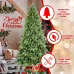 Artificial 6ft Green Christmas Tree With 1168 PE PVC Mixed Branch Tips, Hinged Premium & Foldable Base For Indoor Holiday Decorating Artificial 6ft Green Christmas Tree With 1168 PE PVC Mixed Branch Tips, Hinged Premium & Foldable Base For Indoor Holiday Decorating