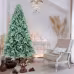 Artificial 6ft Blue Green Tint Christmas Tree With 1390 PE PVC Mixed Branch Tips, Memory Wire Iron Wire, Hinged Premium & Foldable Base For Indoor Holiday Decorating Artificial 6ft Blue Green Tint Christmas Tree With 1390 PE PVC Mixed Branch Tips, Memory Wire Iron Wire, Hinged Premium & Foldable Base For Indoor Holiday Decorating