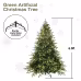 Artificial 6.5ft Green Christmas Tree With 2225 PE PVC Mixed Branch Tips, 450L Warm White Led, Steel Wire, Hinged Premium & Foldable Base For Indoor Holiday Decorating Artificial 6.5ft Green Christmas Tree With 2225 PE PVC Mixed Branch Tips, 450L Warm White Led, Steel Wire, Hinged Premium & Foldable Base For Indoor Holiday Decorating