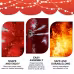 Artificial 5ft Red Christmas Tree With 624 PVC Branch Tips, Hinged Premium & Foldable Base For Indoor Holiday Decorating Artificial 5ft Red Christmas Tree With 624 PVC Branch Tips, Hinged Premium & Foldable Base For Indoor Holiday Decorating