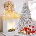 Artificial 4ft Flocked Christmas Tree With 366 PVC Branch Tips, Pine Conex21pcs, 150L Colorful Led, Memory Wire Iron Wire, Hinged Premium & Foldable Base For Indoor Holiday Decorating Artificial 4ft Flocked Christmas Tree With 366 PVC Branch Tips, Pine Conex21pcs, 150L Colorful Led, Memory Wire Iron Wire, Hinged Premium & Foldable Base For Indoor Holiday Decorating