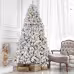 Artificial 4ft Flocked Christmas Tree With 366 PVC Branch Tips, Pine Conex21pcs, 150L Colorful Led, Memory Wire Iron Wire, Hinged Premium & Foldable Base For Indoor Holiday Decorating Artificial 4ft Flocked Christmas Tree With 366 PVC Branch Tips, Pine Conex21pcs, 150L Colorful Led, Memory Wire Iron Wire, Hinged Premium & Foldable Base For Indoor Holiday Decorating