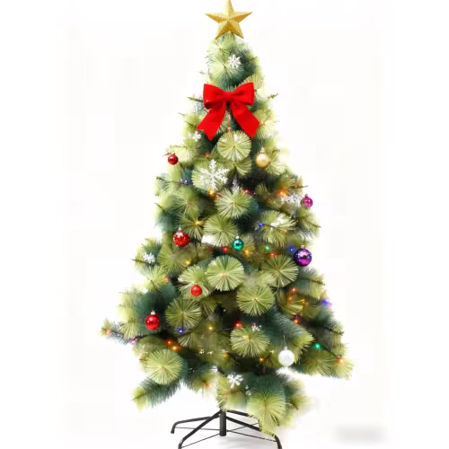 PARTYGO XMAS TREE Green Pine Needle Christmas Tree In 150CM & 180CM &210CM